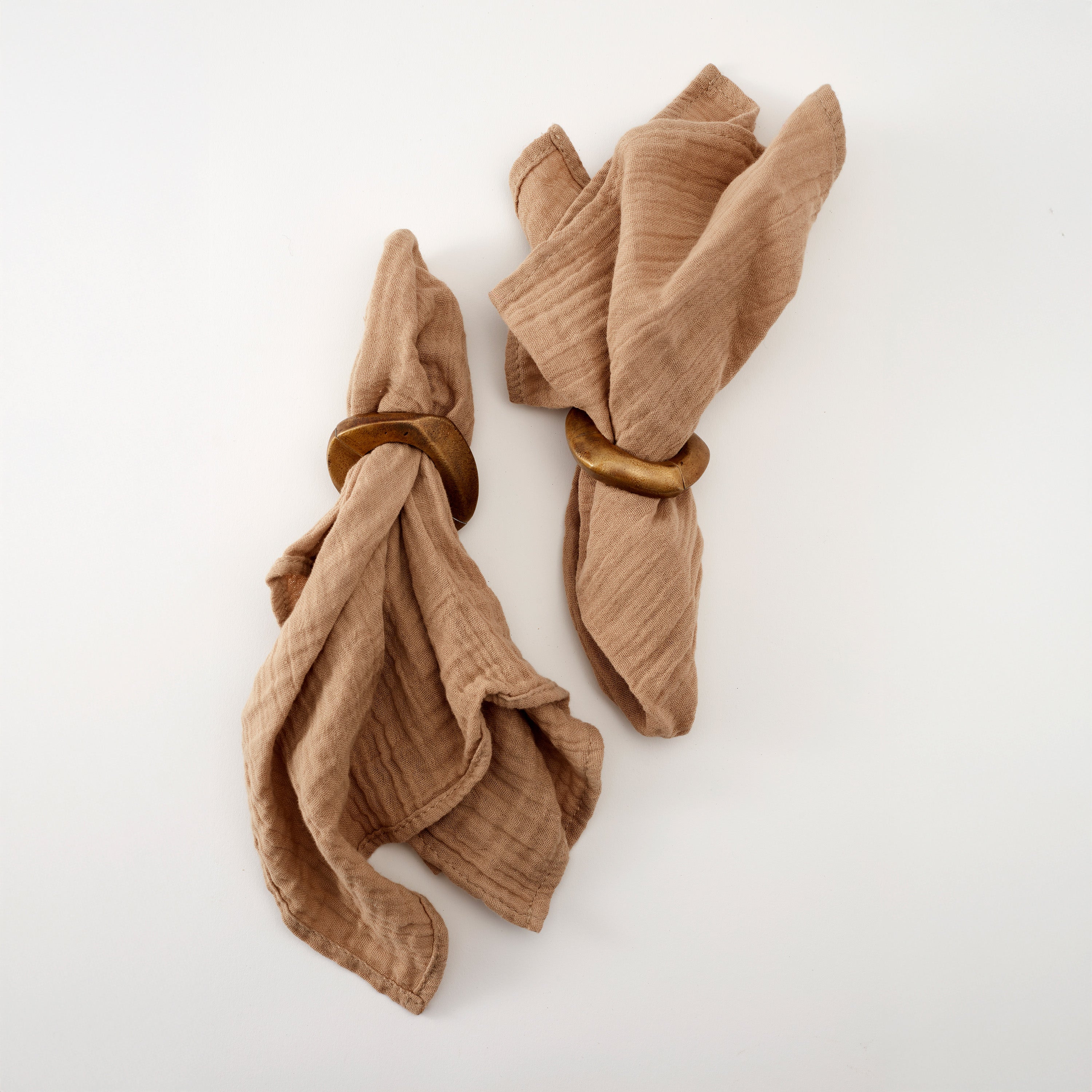 MINA NAPKIN RINGS - (SET OF 2)