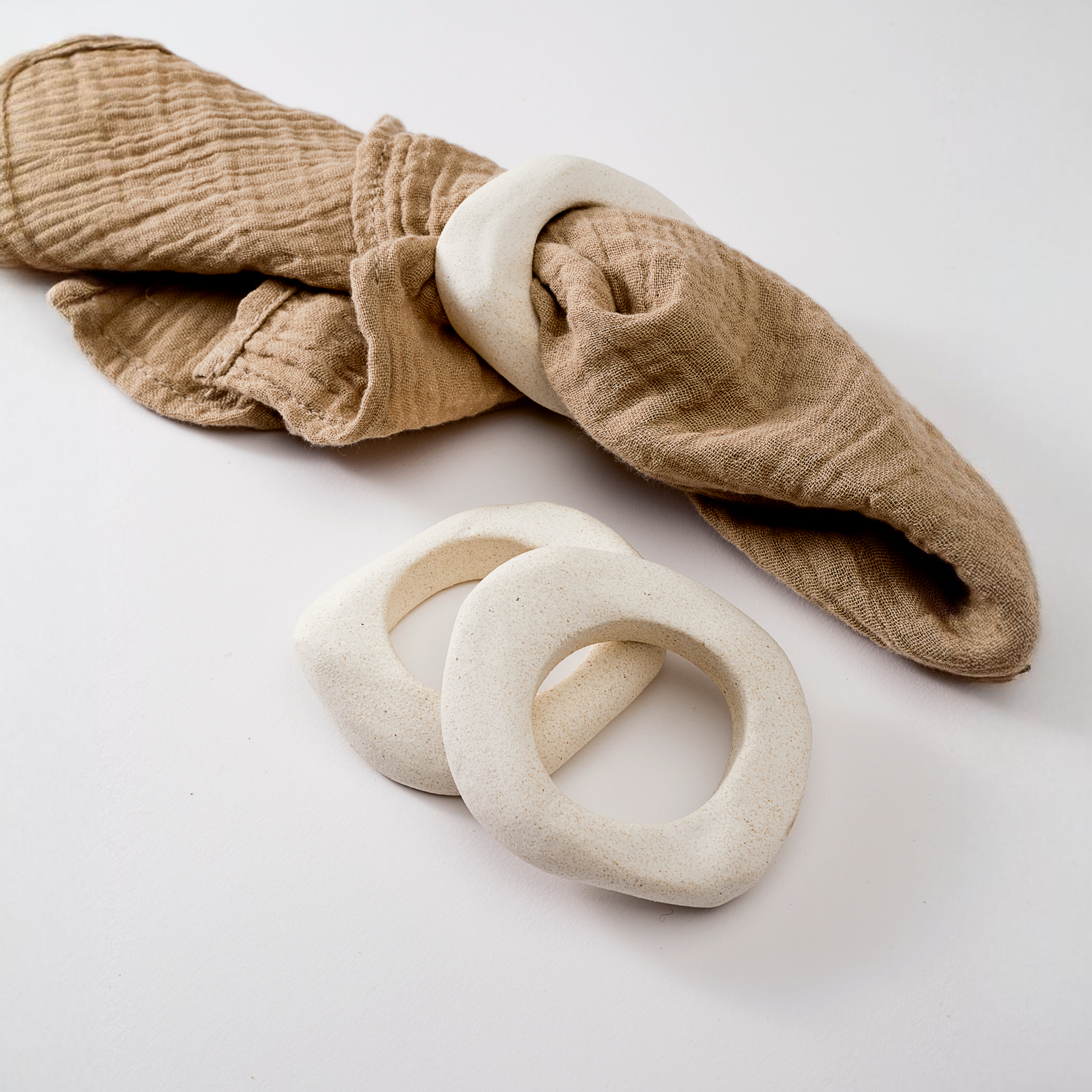 Tina Napkin Rings - (SET OF 2)